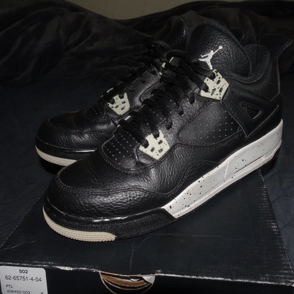 Air Jordan 4 Retro BG 'Oreo' 2015